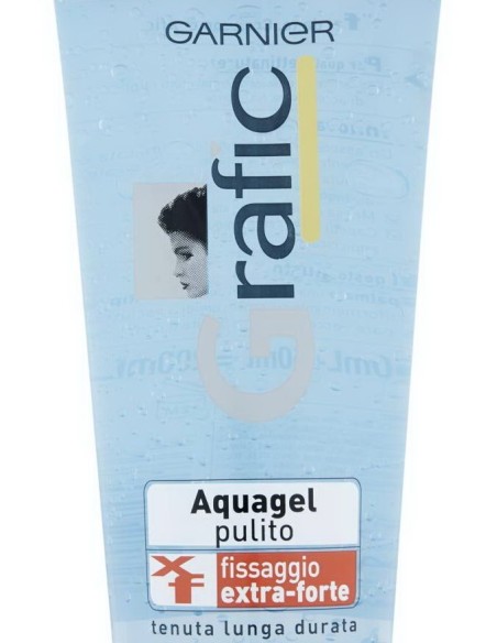 Grafic Garnier Gel Per Capelli - 200ml - Aquagel Pulito Tenuta Lunga Durata